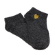 TITES CHAUSSETTES Chaussettes Lurex et coeur Gris