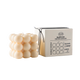 ELATE & CO Bougie Bubbel Blanc cassé