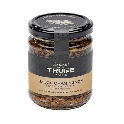 ARTISAN DE LA TRUFFE Sauce Champignons et truffe d'été 1% 180G