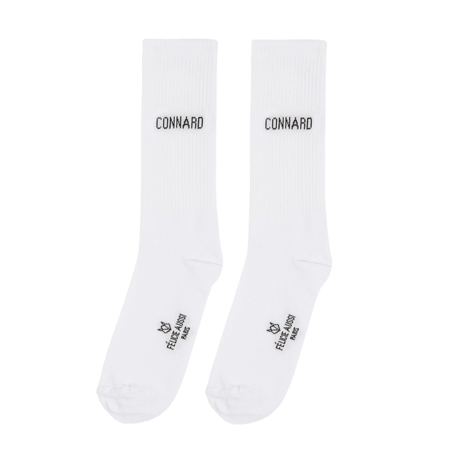 Félicie aussi Chaussettes CONNARD HOMME 40-45 coloris blanc