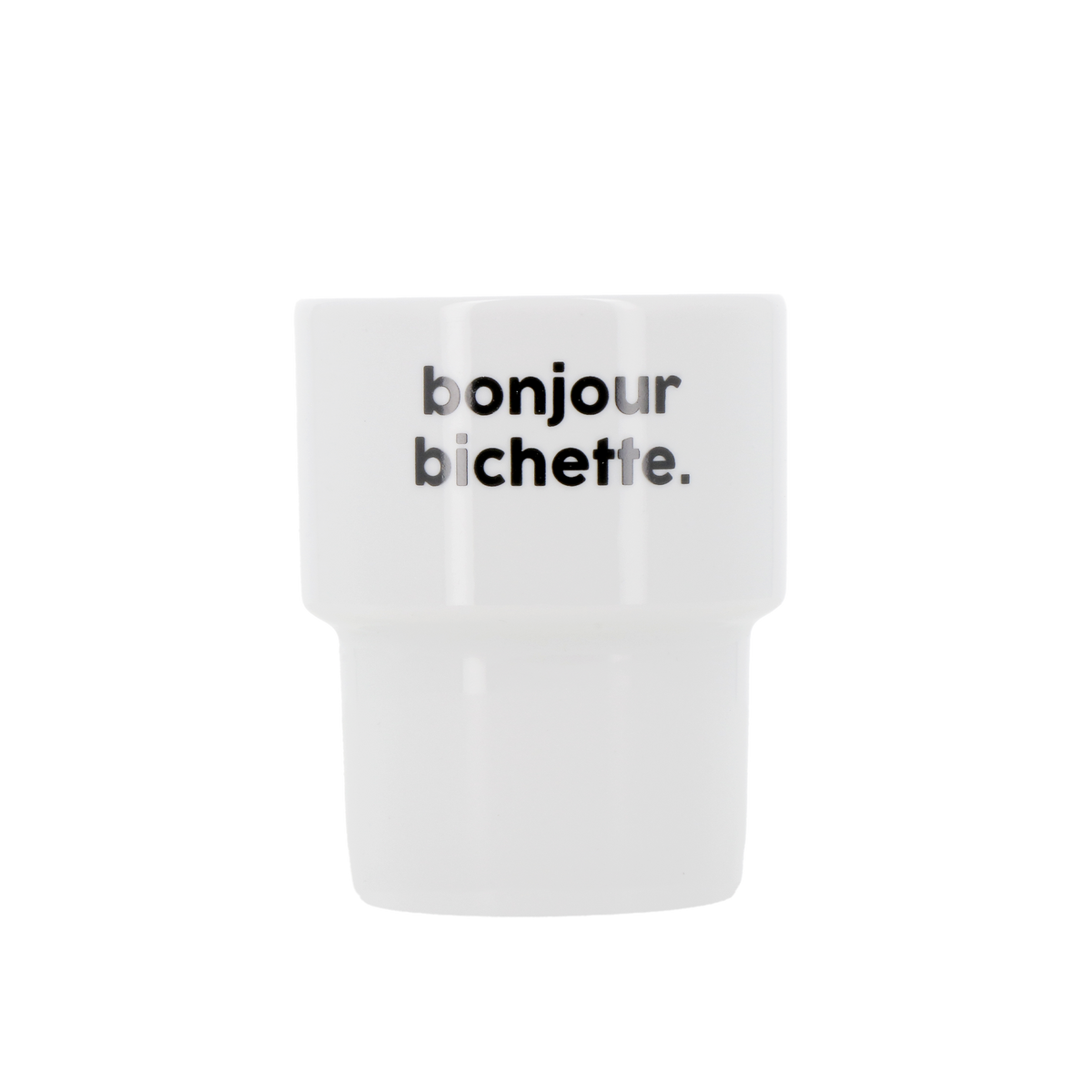 FÉLICIE AUSSI Gobelet Bonjour bichette Blanc 300ML