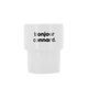 FÉLICIE AUSSI Gobelet Bonjour connard Blanc 300ML