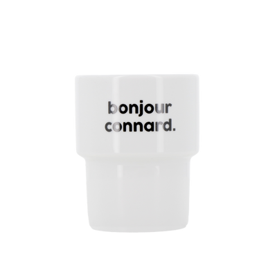 FÉLICIE AUSSI Gobelet Bonjour connard Blanc 300ML