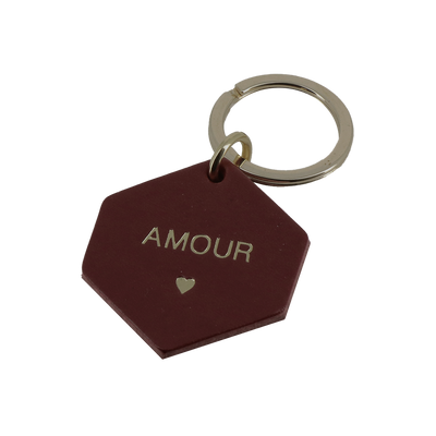 FAUVETTE Porte-clés Amour Rouge