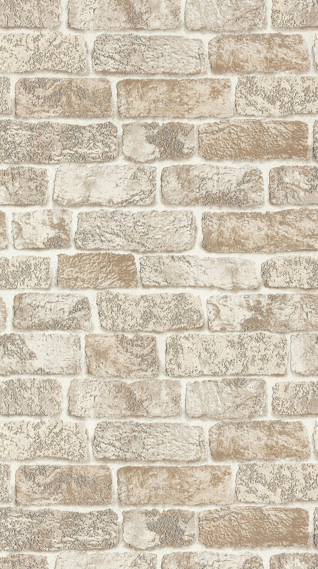 Papier peint intissé ATLANTA coloris sable beige