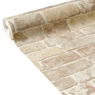 Papier peint intissé Atlanta Sable beige