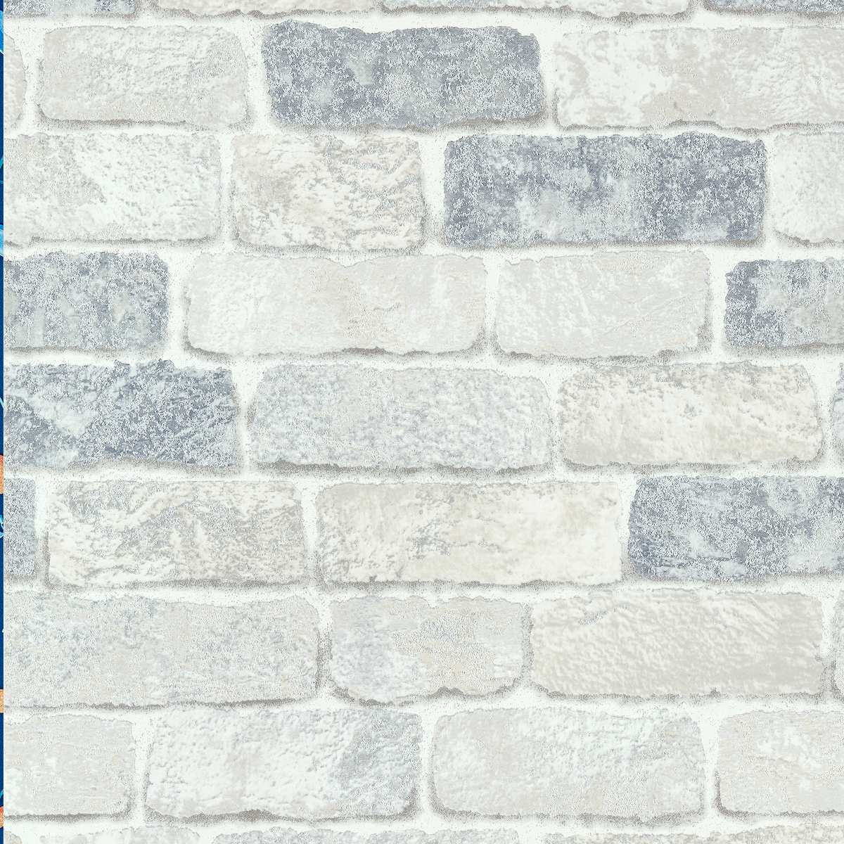 Papier peint intissé Atlanta Gris perle