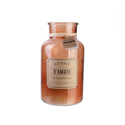 Bougie parfumée Apothicaire xl Orange Ambre 1600G