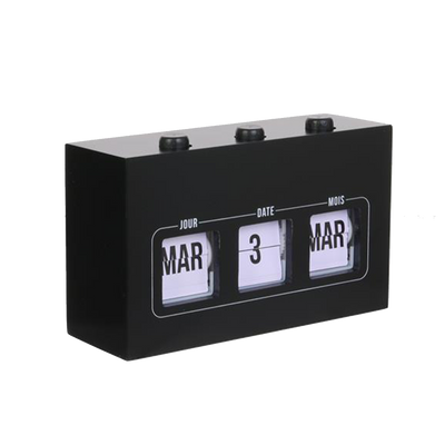 Calendrier Elton Noir