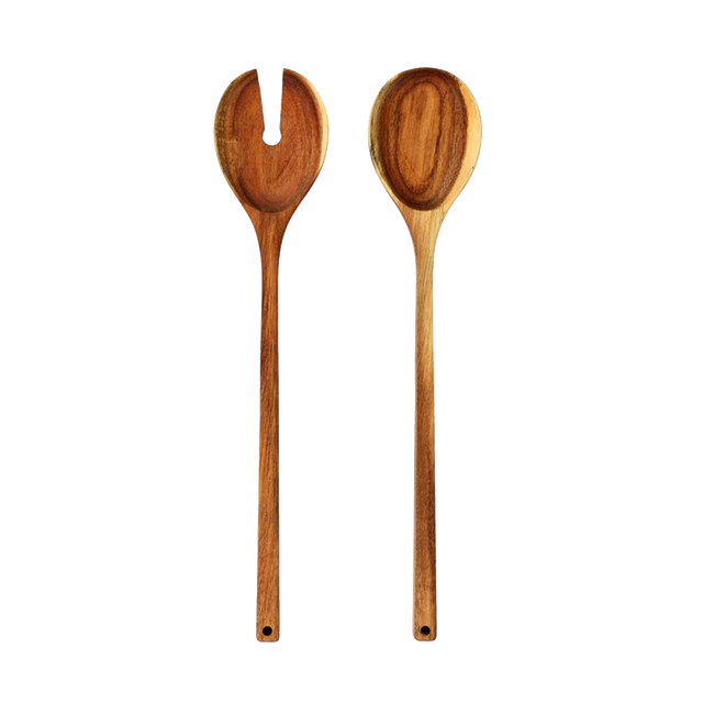 Couverts à salade ADEK coloris bois