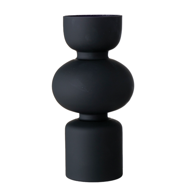 Vase EMELIA coloris noir