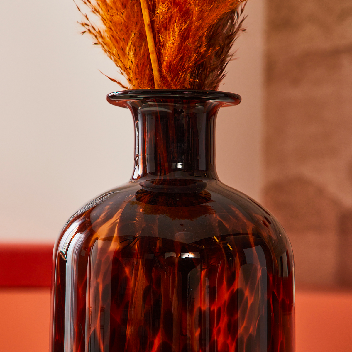 Bouteille décorative Roma Noir marron