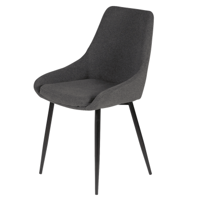 ZAGO Chaise Zelie Gris anthracite 1 place