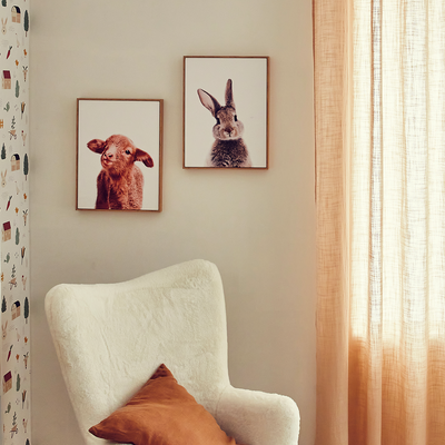 4MURS Tableau Daisy Blanc