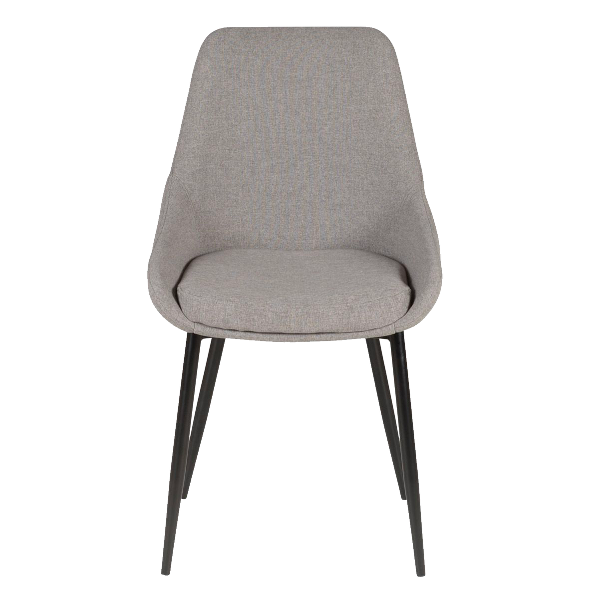 ZAGO Chaise Zelie Gris clair 1 place