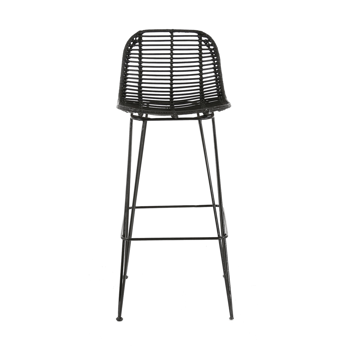 ZAGO Tabouret de plan de travail Fresh Noir 1 place