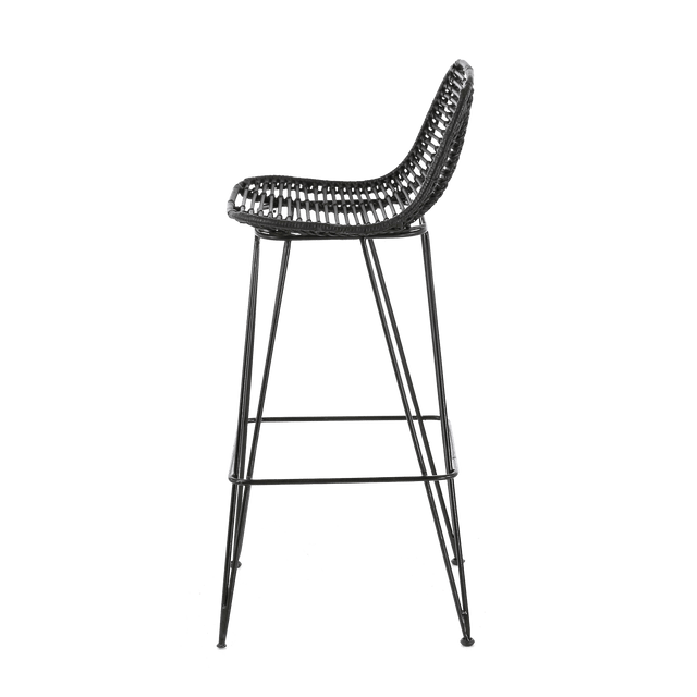 Zago Tabouret de plan de travail FRESH coloris noir