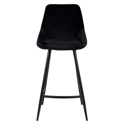 ZAGO Tabouret de bar Vico Noir 1 place