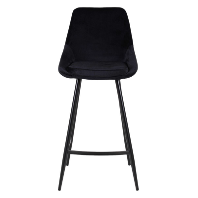 ZAGO Tabouret de plan de travail Clipa Noir 1 place