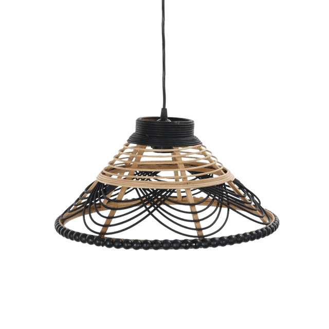 Suspension ALBA coloris noir 19 x 41 cm