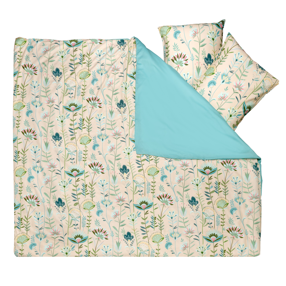 4MURS Parure de lit en percale de coton Balata Rose