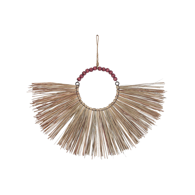 Décoration à suspendre SEKANI coloris brun