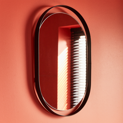 4MURS Miroir en métal Mia Noir
