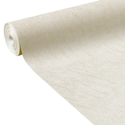 Papier peint intissé Ysée Blanc perlé