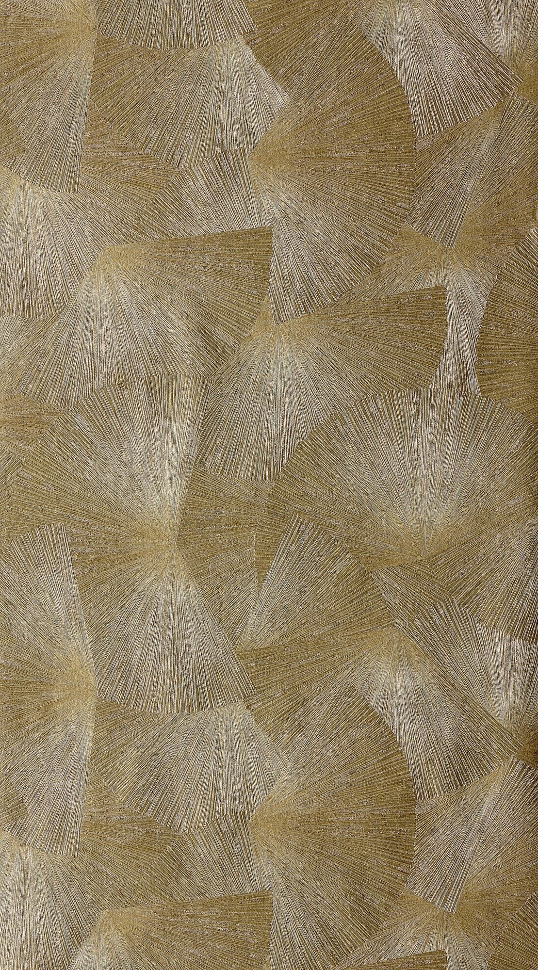 Papier peint intissé Yang Or