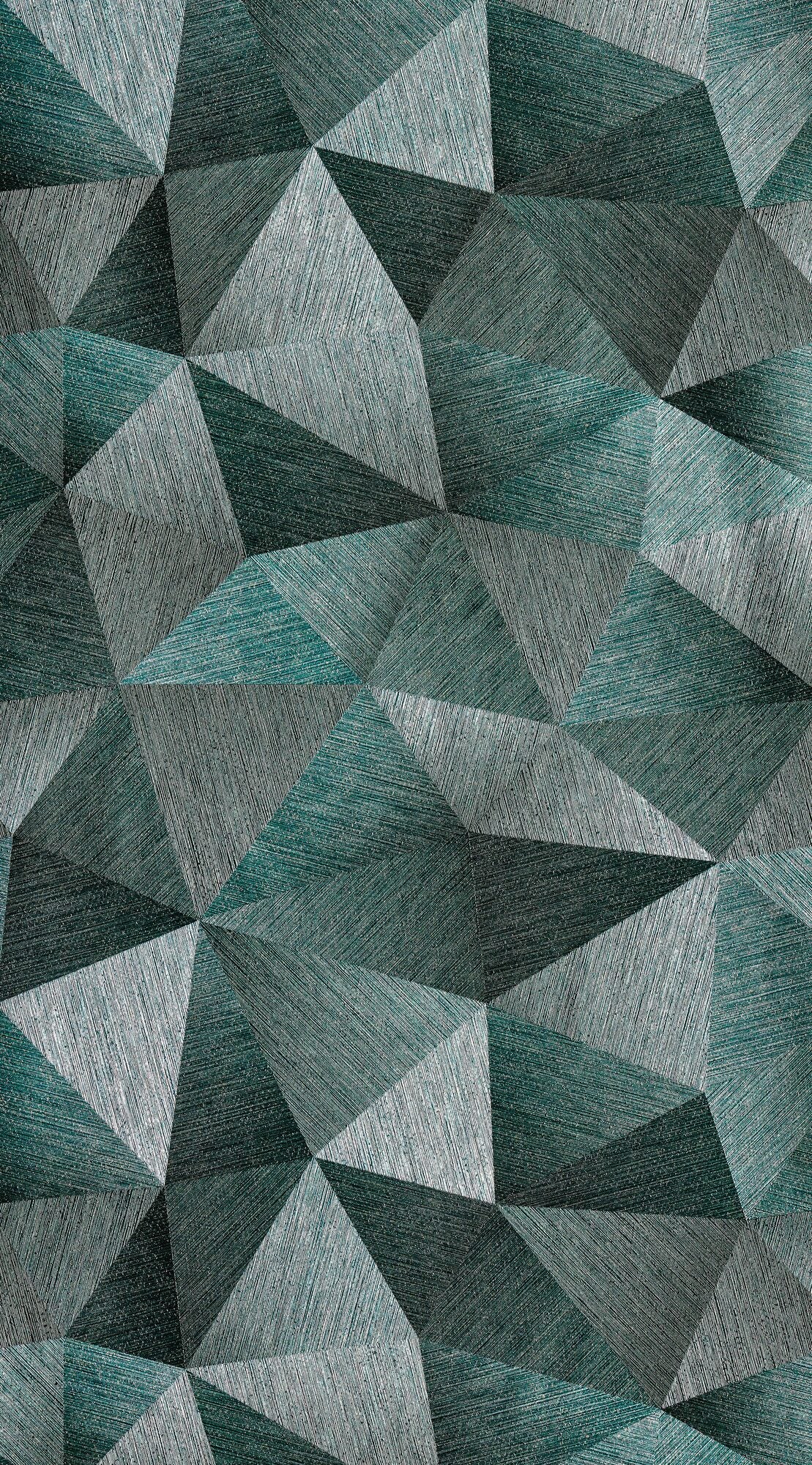 Papier peint intissé Ekynox Émeraude