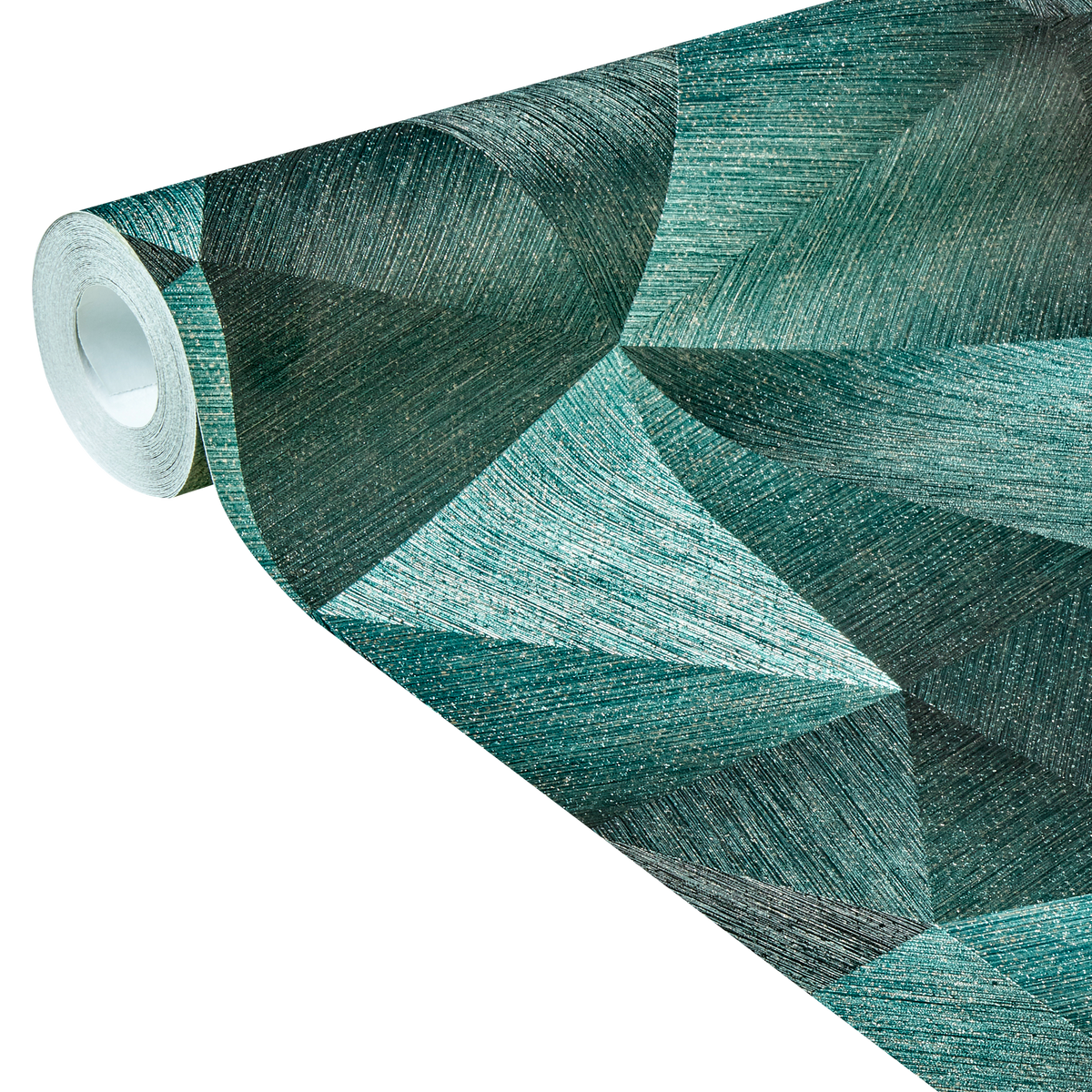 Papier peint intissé Ekynox Émeraude