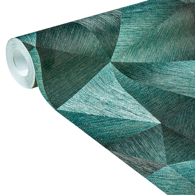 Papier peint intissé EKYNOX coloris émeraude