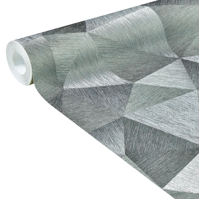Papier peint intissé EKYNOX coloris argent