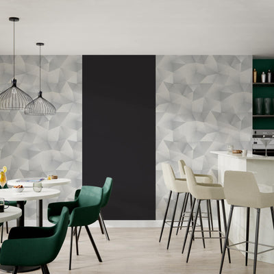 Papier peint intissé Ekynox Blanc perlé