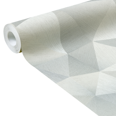 Papier peint intissé Ekynox Blanc perlé