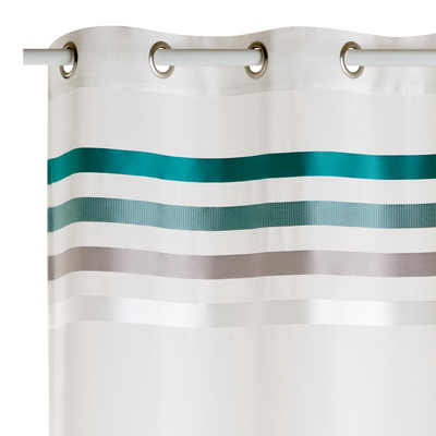 Voilage Osya Bleu paon