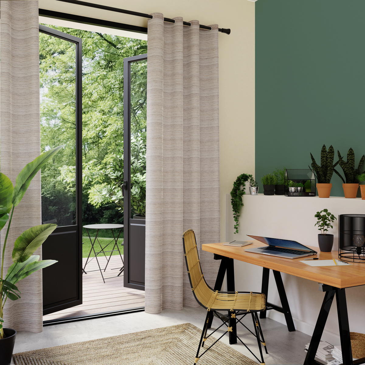 Voilage Bohou Naturel