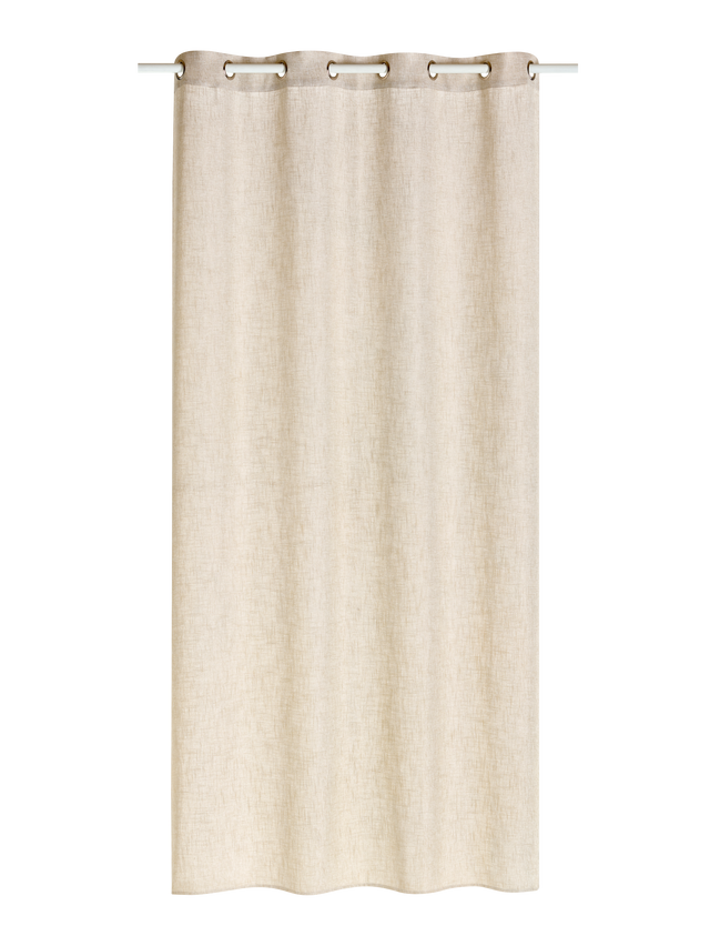 Rideau ALAN coloris naturel 140 x 260 cm