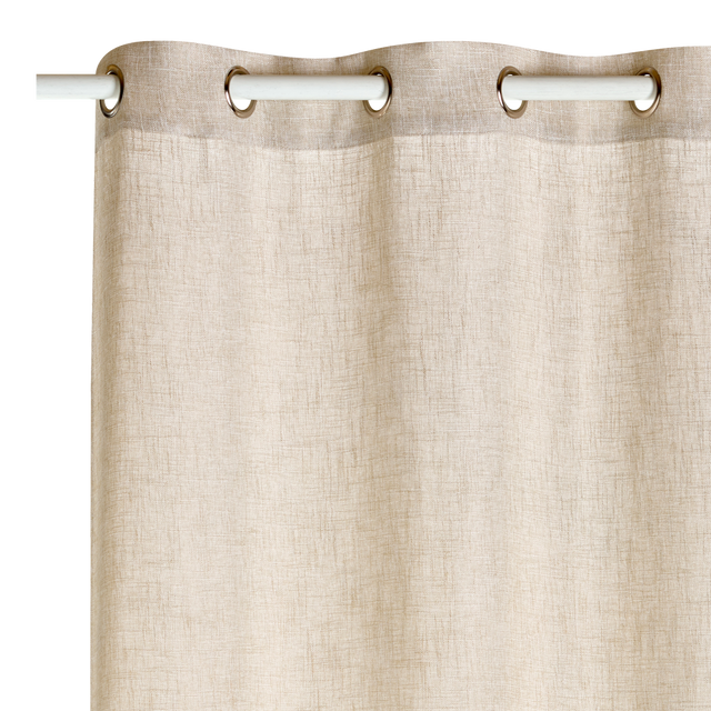 Rideau ALAN coloris naturel 140 x 260 cm