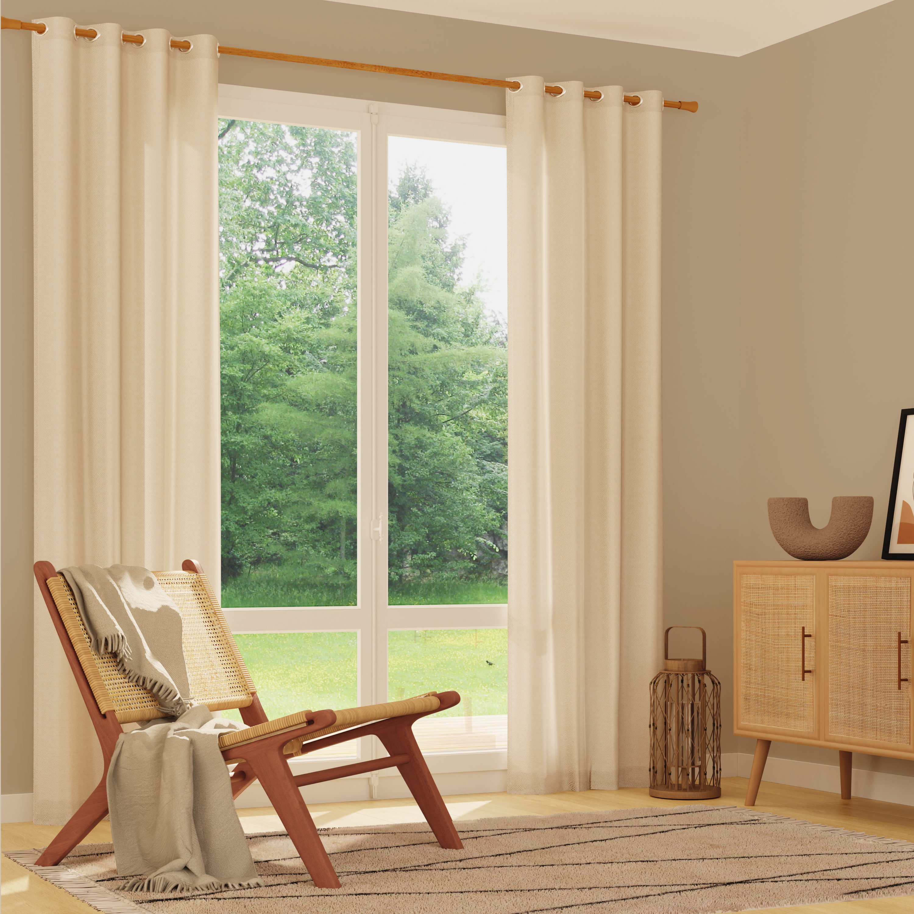 4MURS Rideau Kerzaz Écru