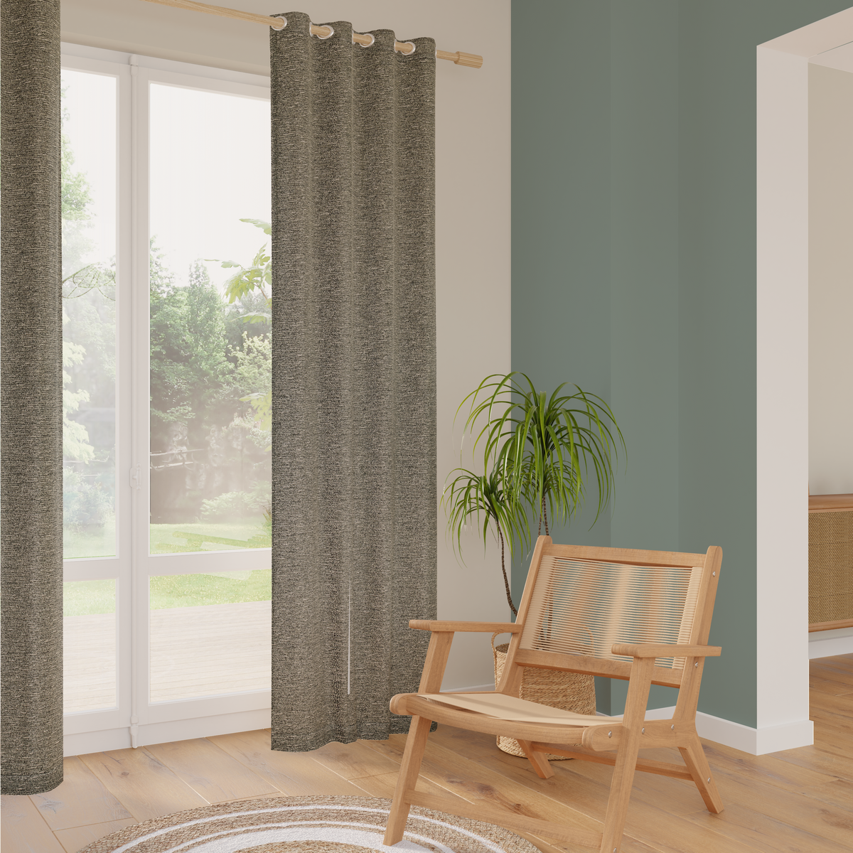 Rideau Zelfalla Noir