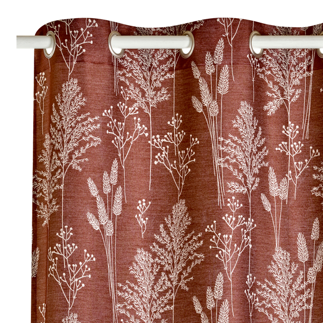 Rideau LAGURA coloris cognac 140 x 260 cm