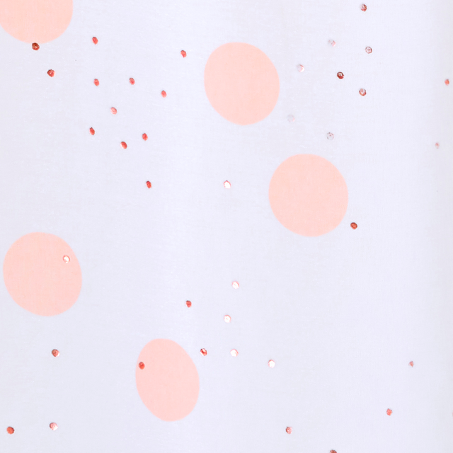 Voilage PUNTINI coloris pêche 140 x 240 cm