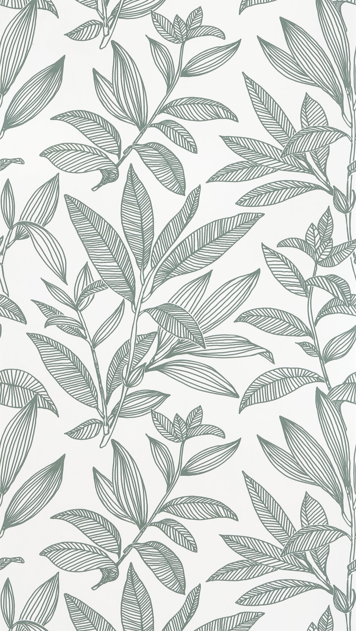 Papier peint intissé Noémie Vert de gris