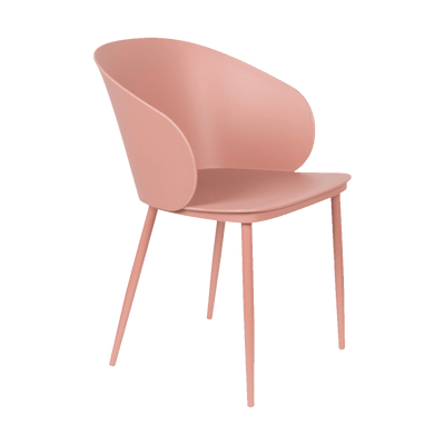 Fauteuil Gigi Rose poudré 1 place