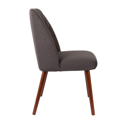 Chaise Conway Gris foncé 1 place