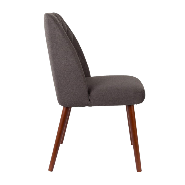 Chaise CONWAY coloris gris foncé