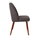 Chaise Conway Gris foncé 1 place