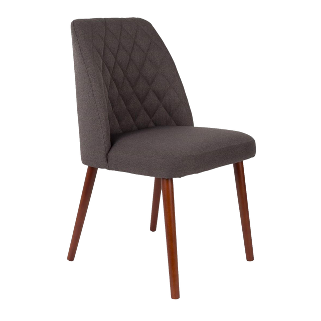 Chaise CONWAY coloris gris foncé