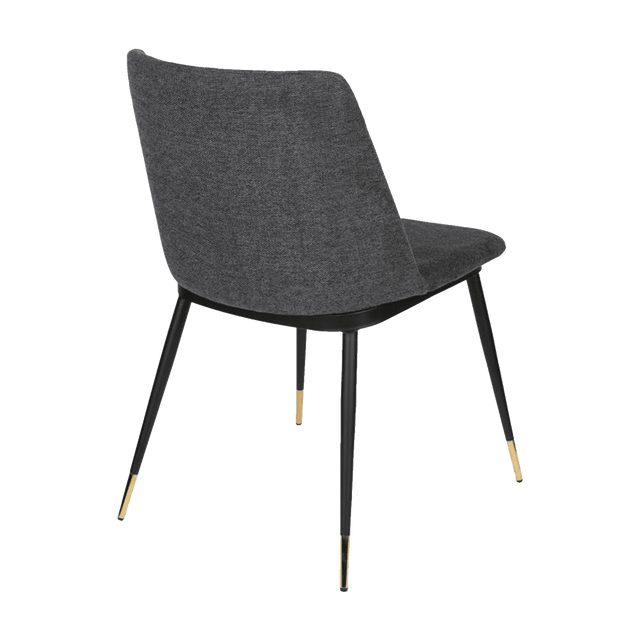 Chaise LIONEL coloris gris moyen